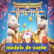 modelo de carne